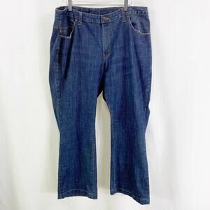 BOBBIE BROOKS Vintage 90s  Midwash Flare Leg Denim Jeans